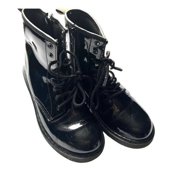 Doc Dr. Martens black patent leather boots 36 L 5 euc - Picture 6 of 7